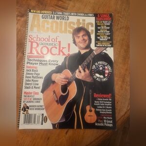 2004 November, Guitar World Magazine, School Of Acoustic Rock (MH835)